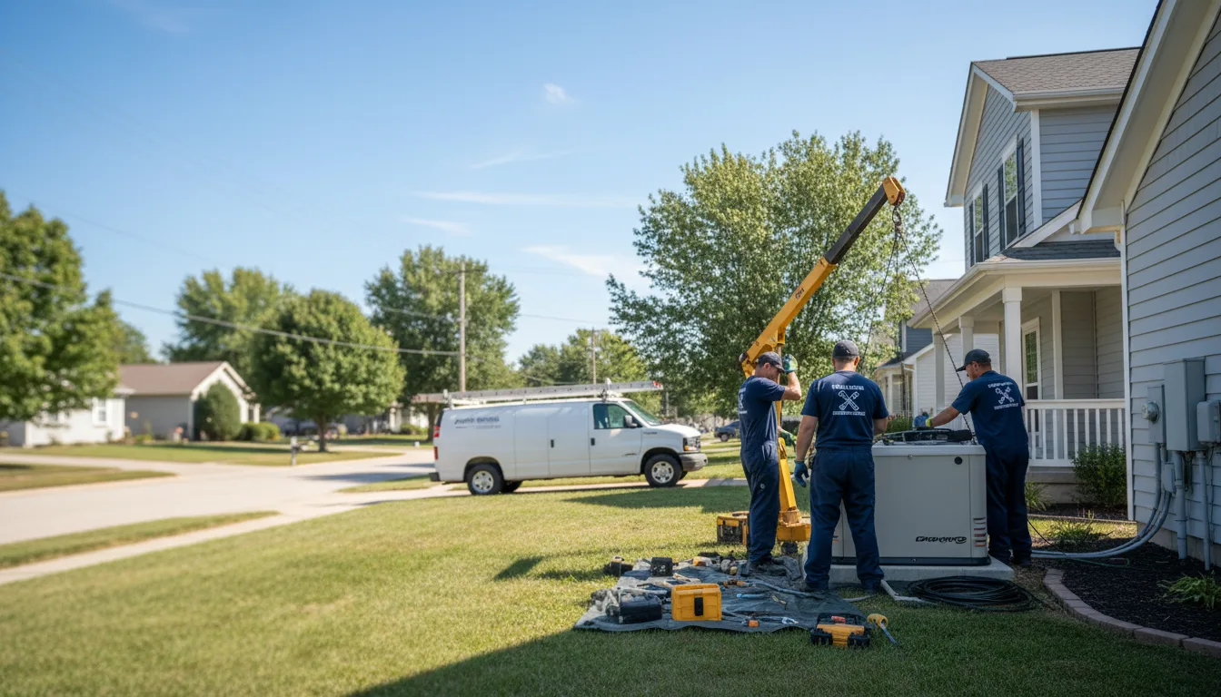 Generator Installation in Wedron, IL near me